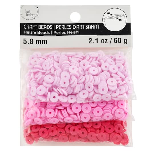 5.8mm PVC Heishi Craft Beads by Bead Landing